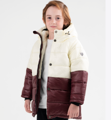 Wholesale Boys Coat 7-11Y Verscon 2031-5948 Кремовый цвет 