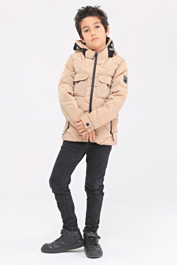 Wholesale Boys Coats 6-14Y Benitto Kids 2007-51230 - 2