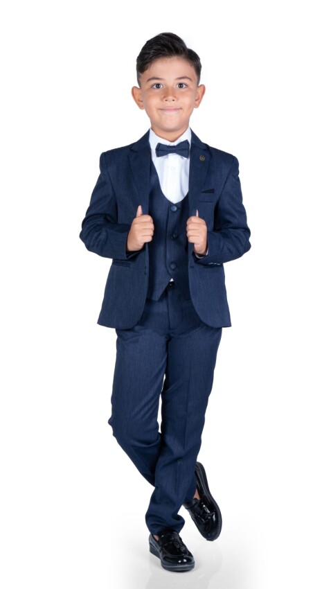 Wholesale Boys Jacket, Shirt and Pants Set 5-9Y Terry 1036-5780 - 5