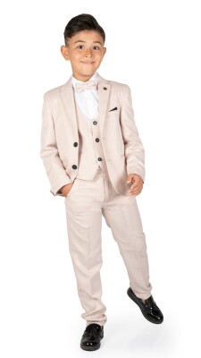 Wholesale Boys Jacket, Shirt and Pants Set 9-12Y Terry 1036-5781 - Terry