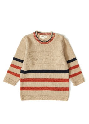 Wholesale Boys Knitwear Sweater 12-36M Uludağ Triko 1061-121067 - 3