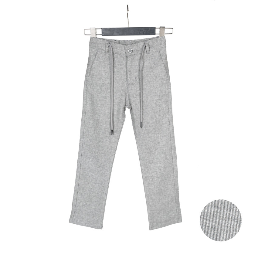 Wholesale Boys Linen Pants 6-15Y Flori 1067-22017-2 - 6