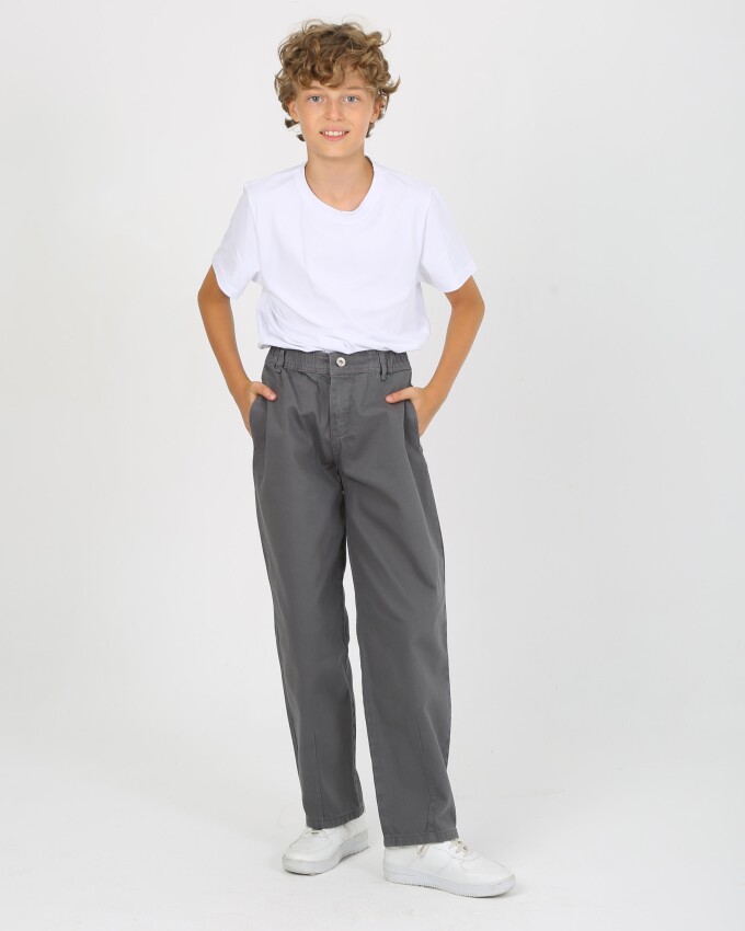 Wholesale Boys Oversize Trousers 7-11Y Flori 1067-23052-2 - 2