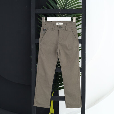 Wholesale Boys Pants 1-5Y Flori 1067-21007-1 Бежевый 
