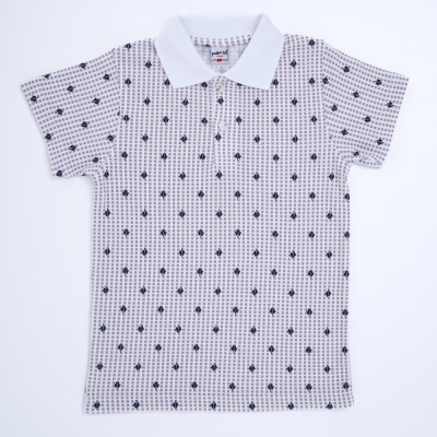Wholesale Boys Polo Neck T-Shirt 10-13Y Pafim 2041-Y23-6516 Белый 
