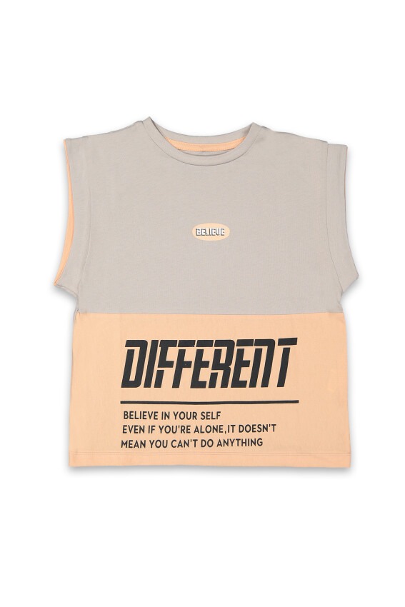 Wholesale Boys Printed T-Shirt 6-9Y Tuffy 1099-8113 - 2