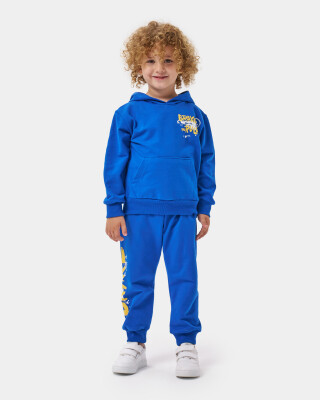 Wholesale Boys Printed Tracsuit Set 4-7Y Miniloox 1054-24401 - 2