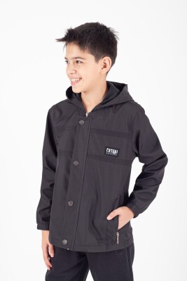 Wholesale Boys Raincoat 14-15Y Pafim 2041-K24-9004 Чёрный 