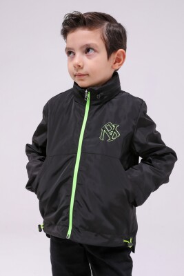Wholesale Boys' Seasonal Jacket 6-14Y Benitto Kids 2007-51296 Чёрный 