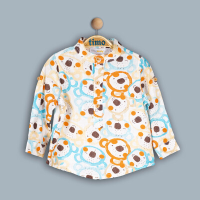 Wholesale Boys Shirt 2-5Y Timo 1018-TE4DÜ202242692 - 3