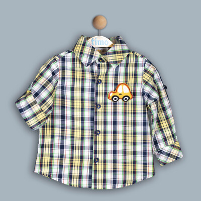 Wholesale Boys Shirt 2-5Y Timo 1018-TE4DÜ202243572 - 2