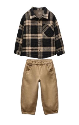 Wholesale Boys' Shirt and Pants Set 2-10Y KidsRoom 1031-8052 - 1