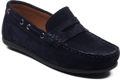 Wholesale Boys Shoes 31-35EU Minican 1060-PNB-F-411 Темно-синий