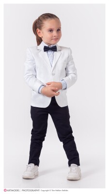 Wholesale Boys Suit Set 5-8Y Lemon 1015-9805 - 1