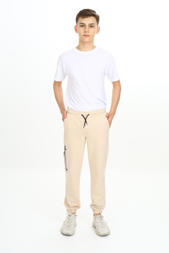 Wholesale Boys Sweatpants 7-10Y Nickel 2060-20096-2 - 5