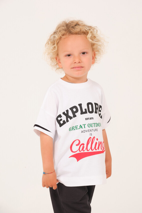 Wholesale Boys T-shirt 1-12Y Zeyland 1070-252Z3ESF53 - 1