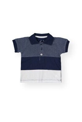 Wholesale Boys T-Shirt 1-4Y Divonette 1023-1197-2 Темно-синий