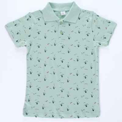 Wholesale Boys T-shirt 10-13Y Pafim 2041-Y23-6525 Зелёный 