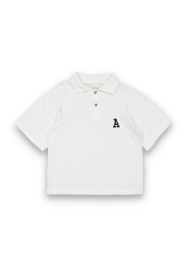 Wholesale Boys T-shirt 10-13Y Tuffy 1099-8167 Экрю