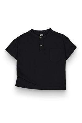 Wholesale Boys T-shirt 2-5Y Tuffy 1099-1767 Чёрный 