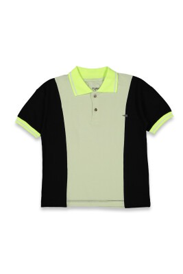 Wholesale Boys T-shirt 6-9Y Tuffy 1099-8118 Серо-зелёный цвет