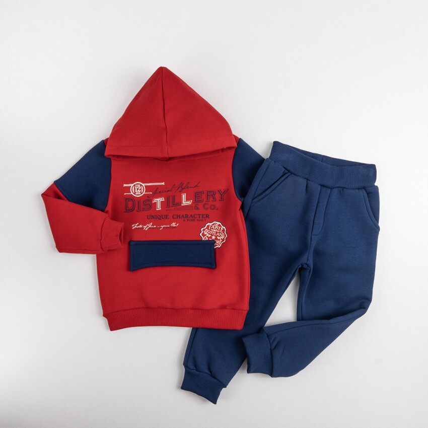 Wholesale Boys Tracksuit Set 1-4Y Pankido 2037-9488 - 2