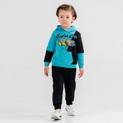 Wholesale Boys Tracksuit Set 1-4Y Pankido 2037-9494 - Pankido