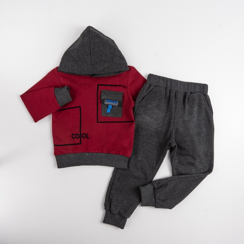 Wholesale Boys Tracksuit Set 1-4Y Pankido 2037-9614 - 2