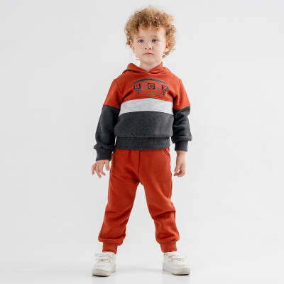 Wholesale Boy's Tracksuit Set 1-4Y Pankido 2037-9644 - Pankido