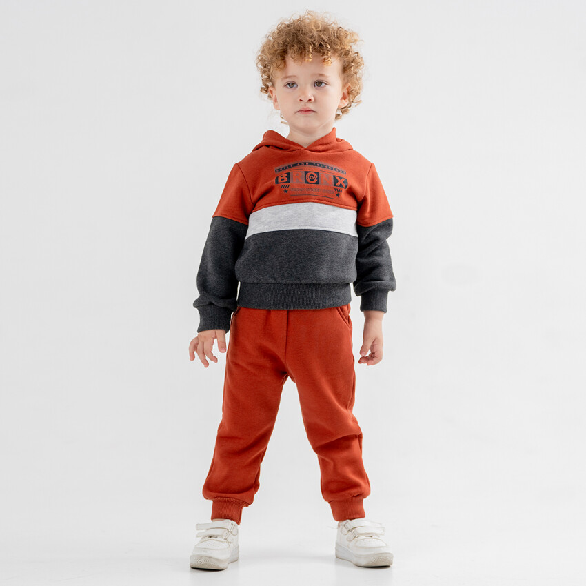 Wholesale Boy's Tracksuit Set 1-4Y Pankido 2037-9644 - 1