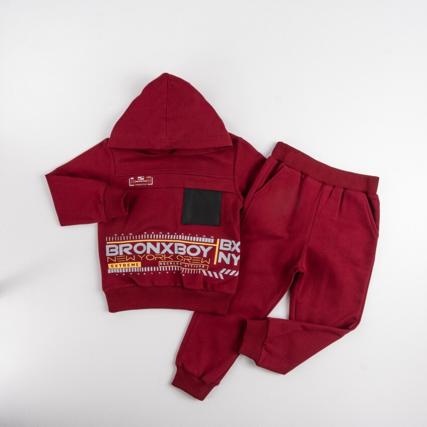 Wholesale Boys Tracksuit Set 1-4Y Pankido 2037-9650 - 2