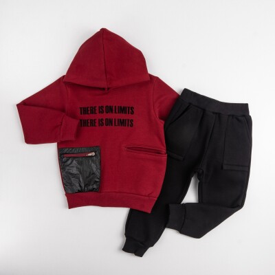 Wholesale Boys Tracksuit Set 1-4Y Pankido 2037-9704 - 2