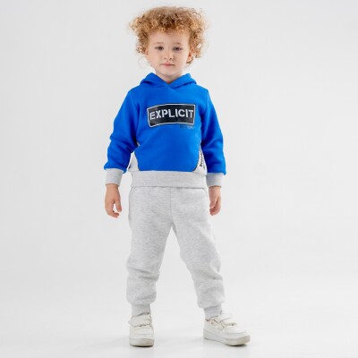 Wholesale Boys Tracksuit Set 1-4Y Pankido 2037-9708 - Pankido