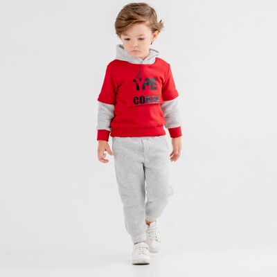 Wholesale Boys Tracksuit Set 1-4Y Pankido 2037-9710 - Pankido