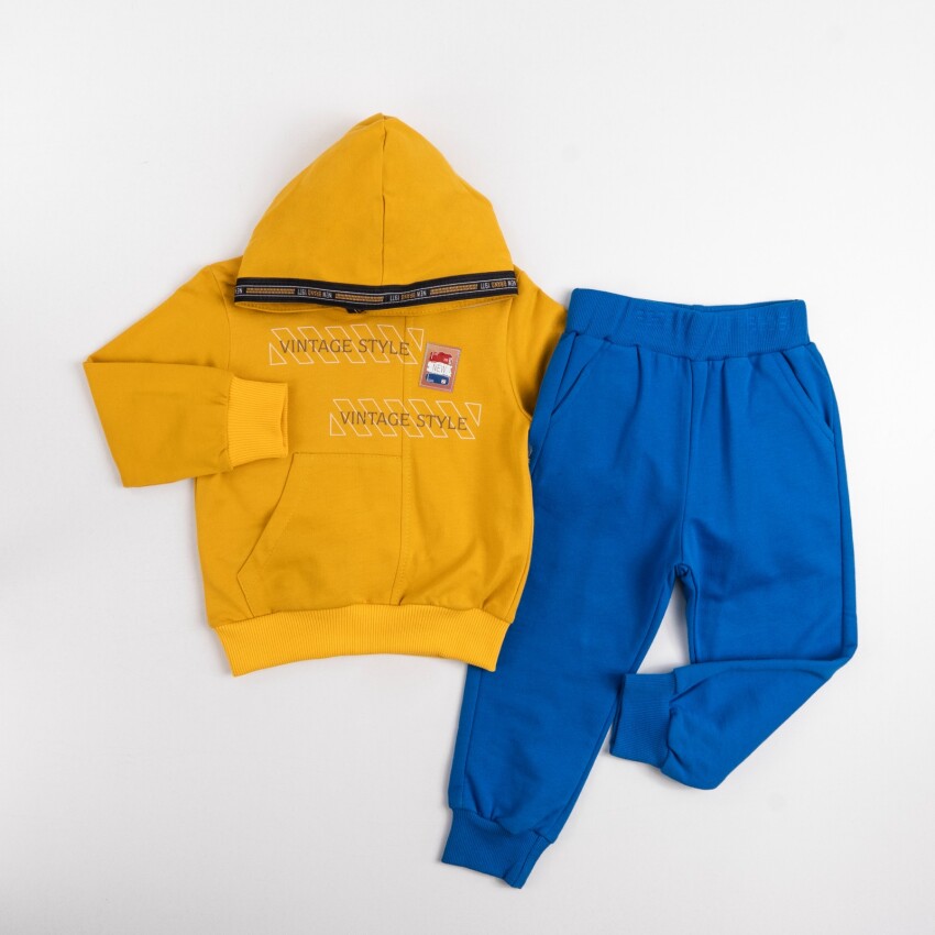 Wholesale Boys Tracksuit Set 1-4Y Pankido 2037-9721 - 2