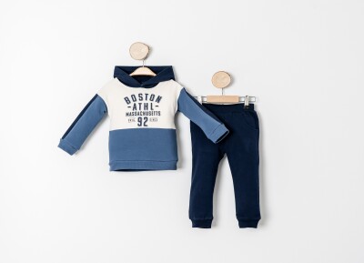 Wholesale Boys Tracksuit Set 1-4Y Sani 1068-20029 Синий