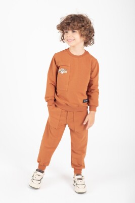 Wholesale Boy's Tracksuit Set 1-5Y Pafim 2041-K24-9016 - Pafim