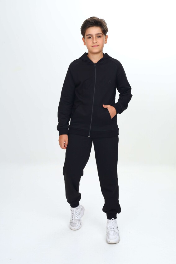 Wholesale Boys Tracksuit Set 11-14Y Nickel 2060-20078-3 - 1