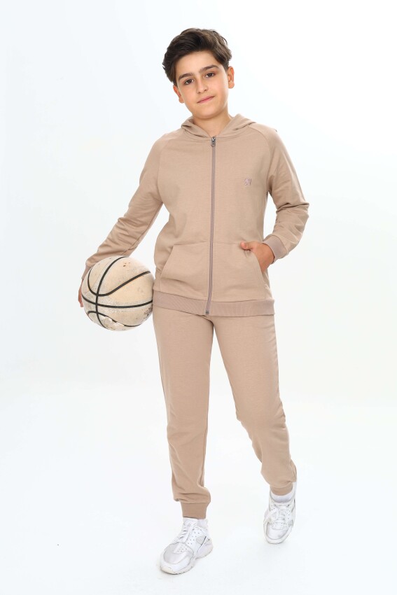 Wholesale Boys Tracksuit Set 11-14Y Nickel 2060-20078-3 - 3