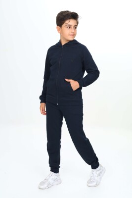 Wholesale Boys Tracksuit Set 11-14Y Nickel 2060-20078-3 - 4