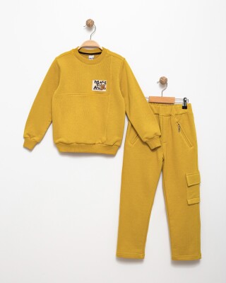 Wholesale Boys Tracksuit Set 4-8Y Pafim 2041-K24-9005 - 2