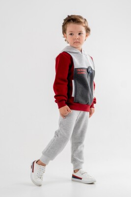 Wholesale Boys Tracksuit Set 5-8Y Pankido 2037-9707 - 2