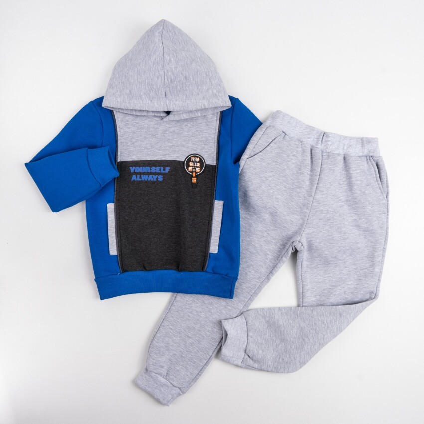 Wholesale Boys Tracksuit Set 5-8Y Pankido 2037-9707 - 3