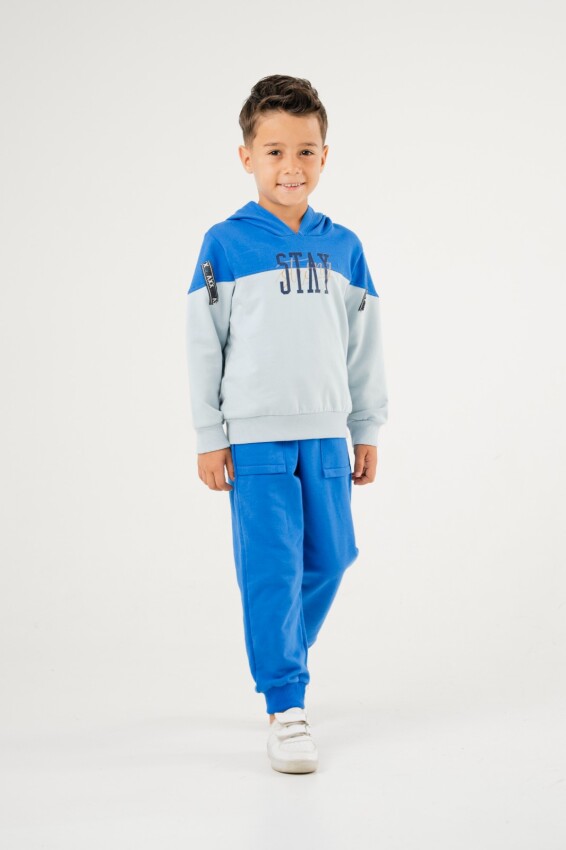 Wholesale Boys Tracksuit Set 5-8Y Pankido 2037-9728 - 1