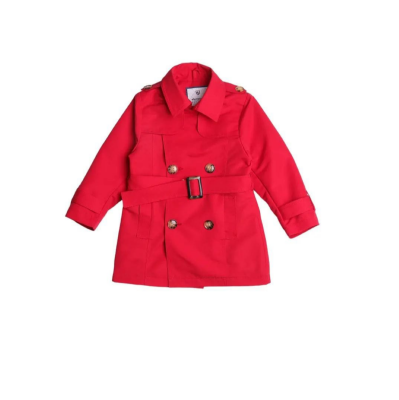 Wholesale Boys Trench Coat 3-8Y Verscon 2031-5194 Красный