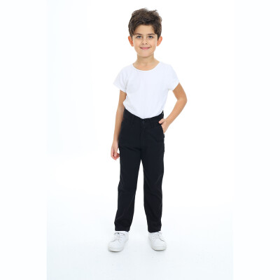 Wholesale Boys Trousers 11-15Y Flori 1067-22050-3 Чёрный 