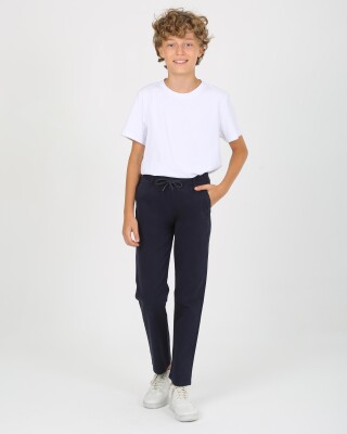 Wholesale Boys' Trousers 12-16Y Flori 1067-23047-3 Темно-синий