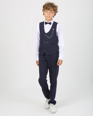 Wholesale Boy's Vest Suit 1-4Y Flori 1067-23921-1 - Flori (1)