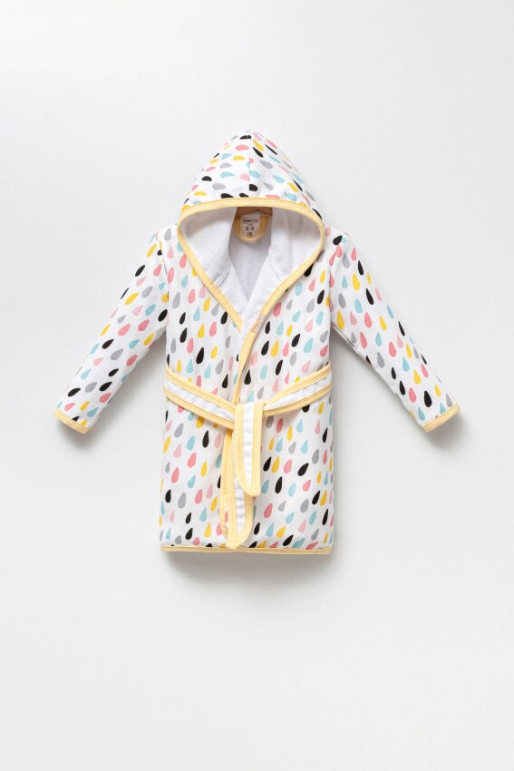 Wholesale Childrens Bathrobe 1-4Y Ramel Kids 1072-497 - 1