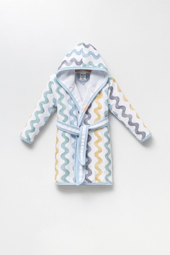 Wholesale Childrens Bathrobe 1-4Y Ramel Kids 1072-498 - 1